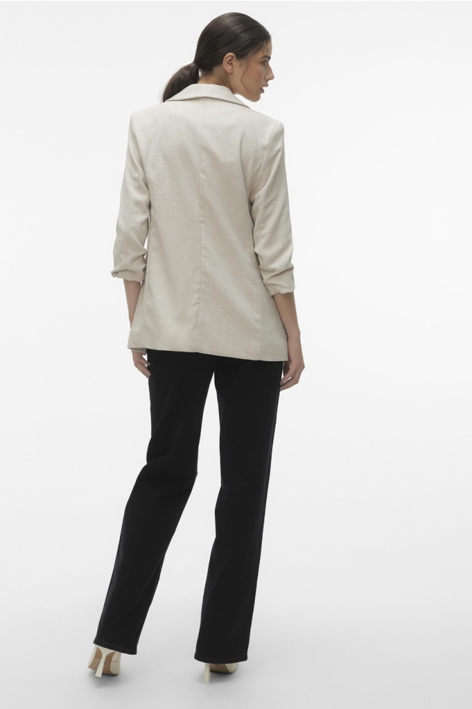 VMFRIDA LS REGULAR BLAZER NOOS 10306404 Oatmeal/Melange